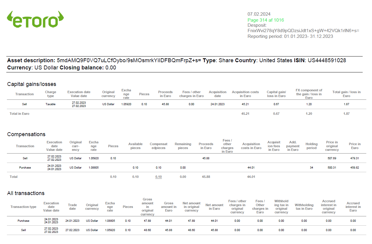 Tax Report for New Zealand Residents | eToro Help